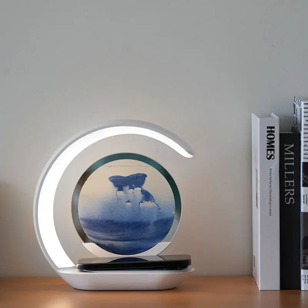 3D Crystal Galaxy Night Lamp