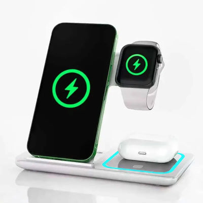 3-in-1 Wireless Travel Charger