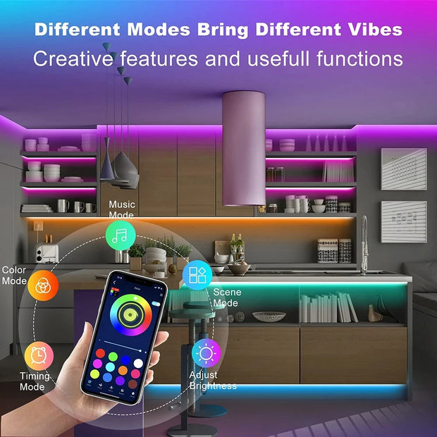 Smart Bluetooth LED Strip Lights