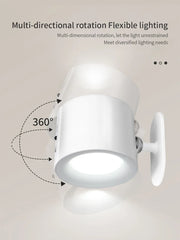 360° Rotatable LED Wall Sconce