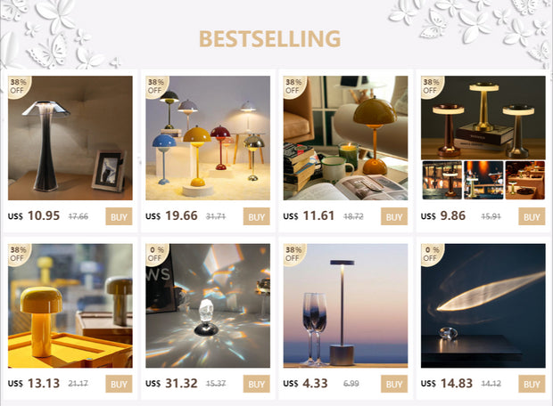 Sunset Table Projection Lamp