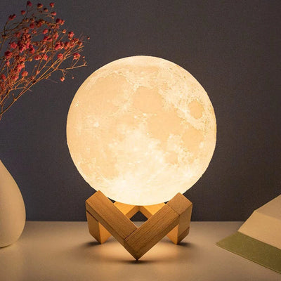 La Lampe Lune qui Transforme Votre Chambre en Ciel Étoilé